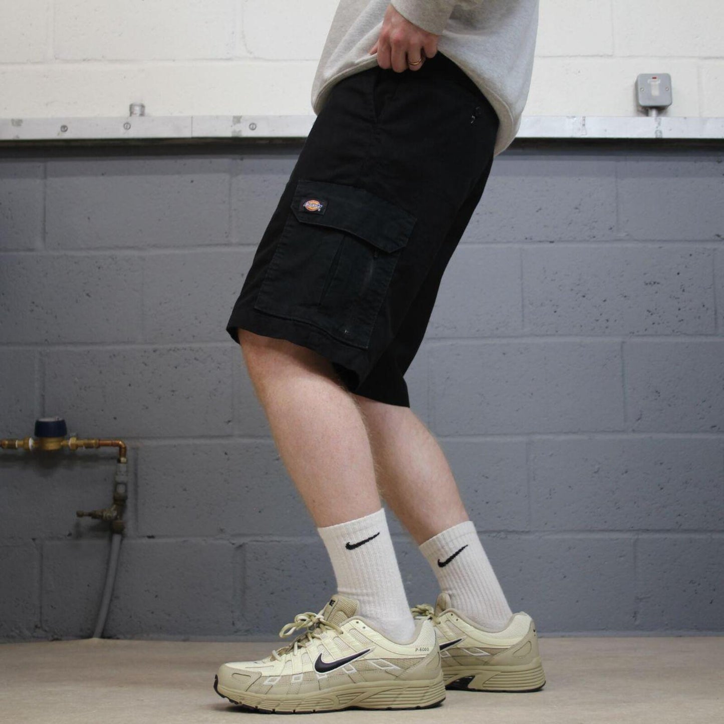 Dickies cargo shorts utility black Twill chino skater style shorts regular fit
