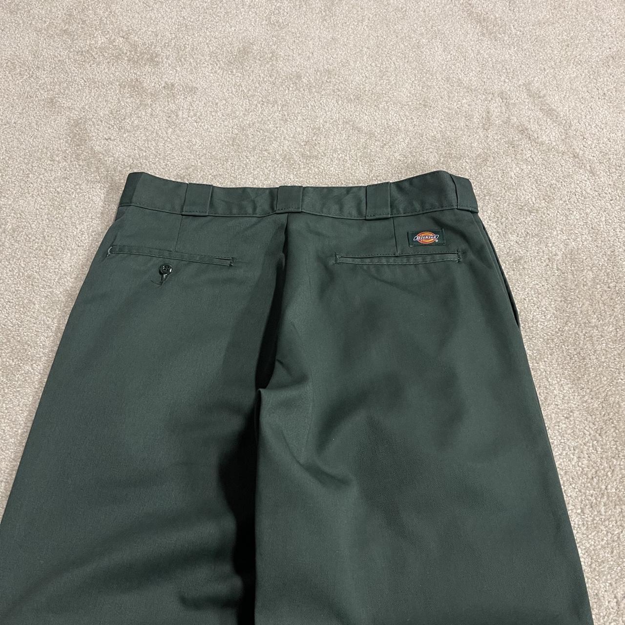 Dickies 874 work pants y2k green Original fit loose chino skater style trousers