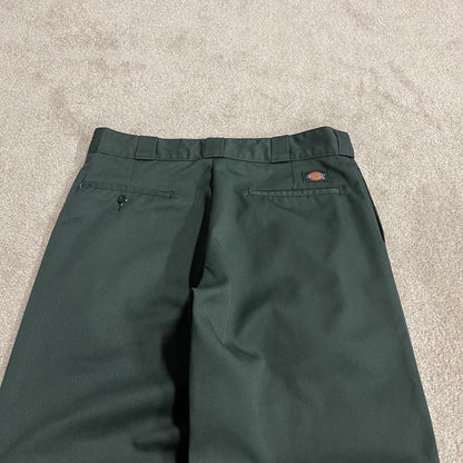 Dickies 874 work pants y2k green Original fit loose chino skater style trousers