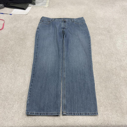 Y2K vintage Carhartt workwear jeans blue Loose straight leg denim skate style work pants