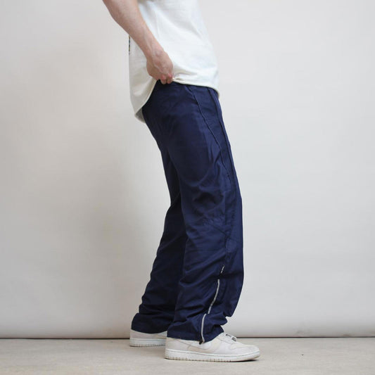 Baggy Starter trackies S navy loose y2k tracksuit bottoms