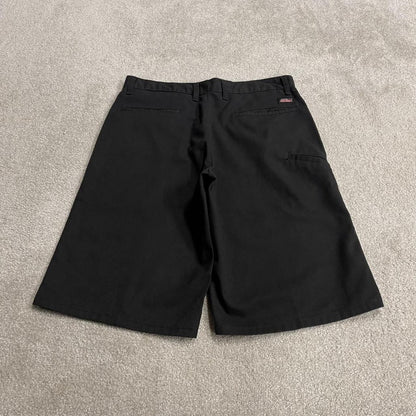 Dickies carpenter chino shorts relaxed black Chino style skater surf shorts loose leg festival