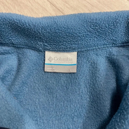 Columbia y2k snap t fleece blue navy men’s L autumnal pullover
