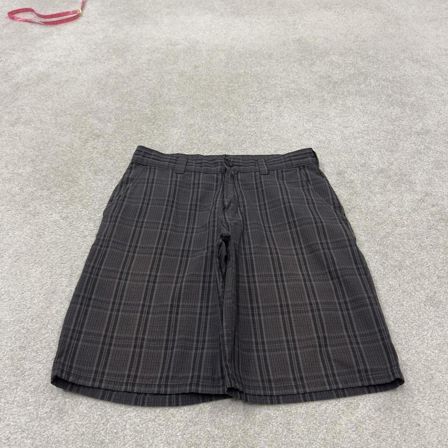 Dickies checkered carpenter shorts black grey Twill chino skater surf style shorts