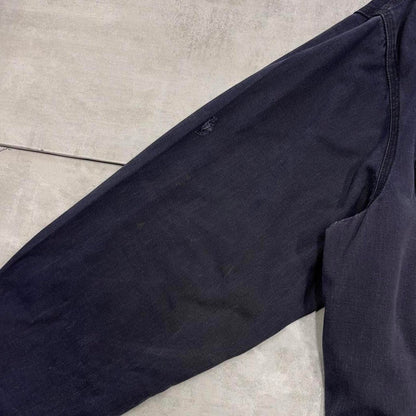 Navy Carhartt FR boilersuit 50 Short XL thick unlined fire resistant coveralls heavy duty workwear