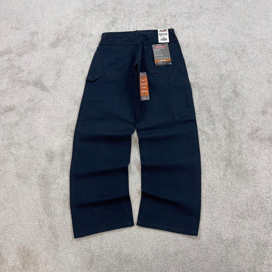 Navy Dickies carpenter jeans W28L30 canvas 90s skater style cargo pants