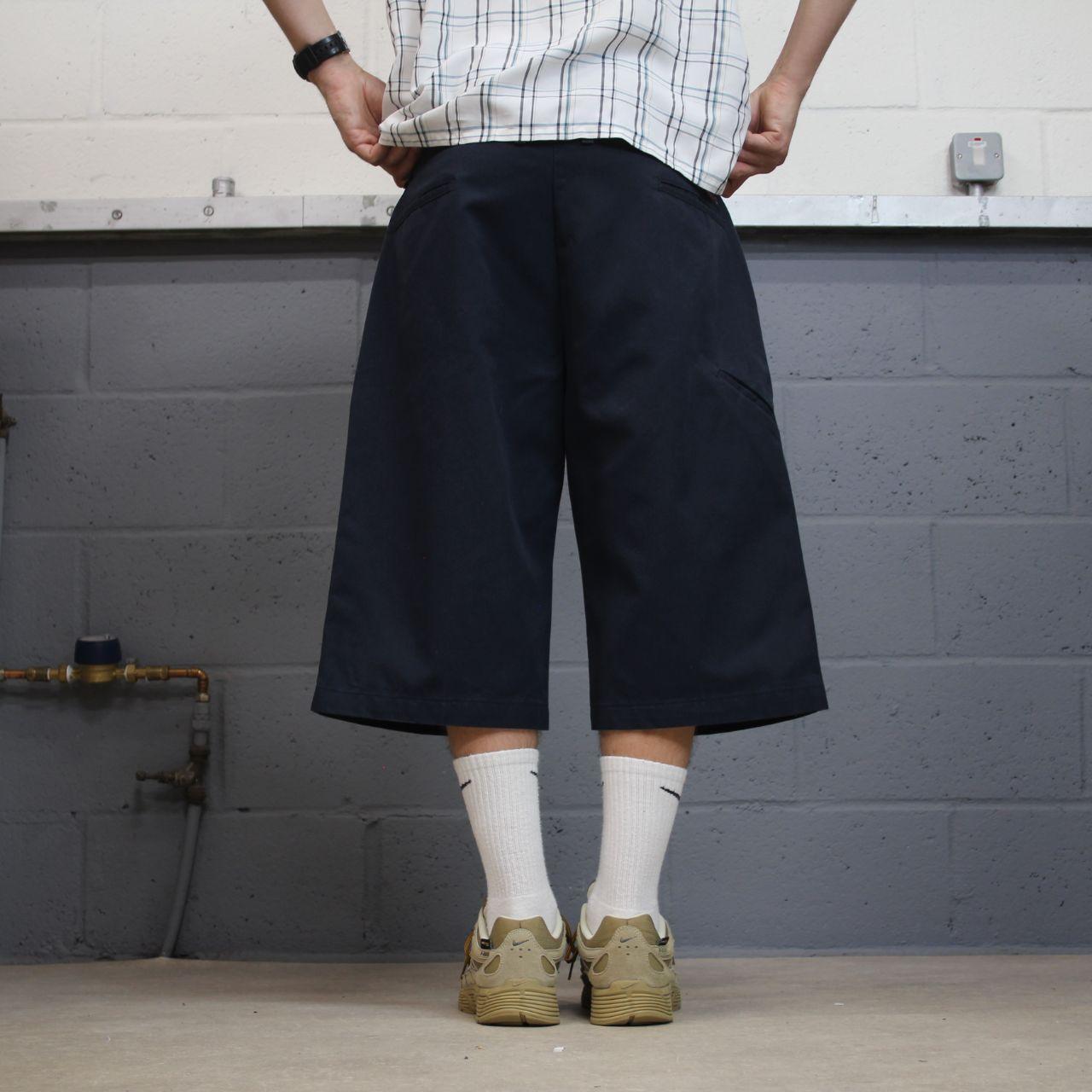 Dickies long baggy shorts chino carpenter navy Cargo style skater / surf shorts summer festival