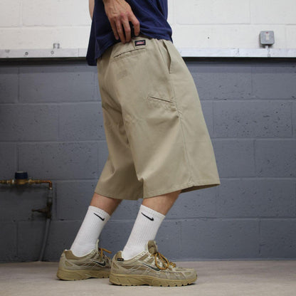Dickies baggy chino shorts carpenter khaki Chino style skater shorts long wide leg festival