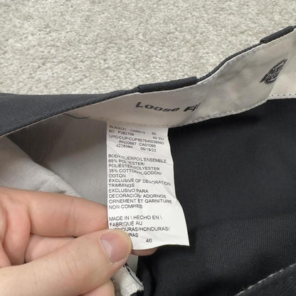 Dickies extra baggy chino shorts carpenter black Chino style skater shorts long wide leg festival