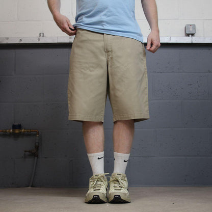 Dickies carpenter chino shorts khaki Chino style skater shorts loose leg festival
