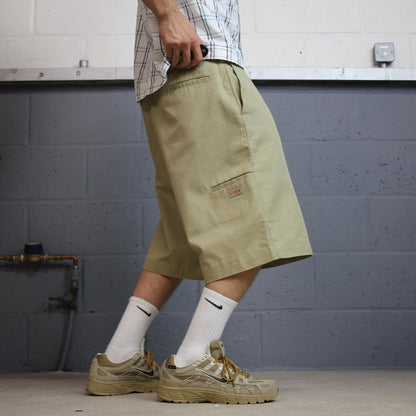 Dickies baggy chino shorts cargo khaki Chino style skater surf shorts wide leg festival
