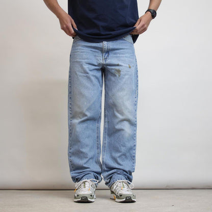 Mens vintage Carhartt jeans W36 L34 blue loose relaxed 90s style jeans