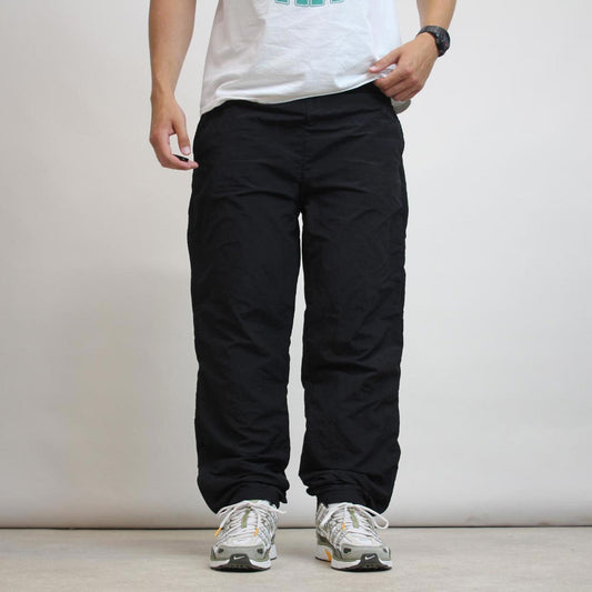 Black Reebok trackies L