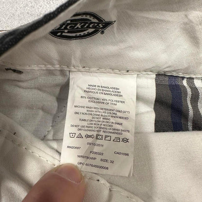 Checkered Dickies carpenter shorts W32 loose skater style chino cargos