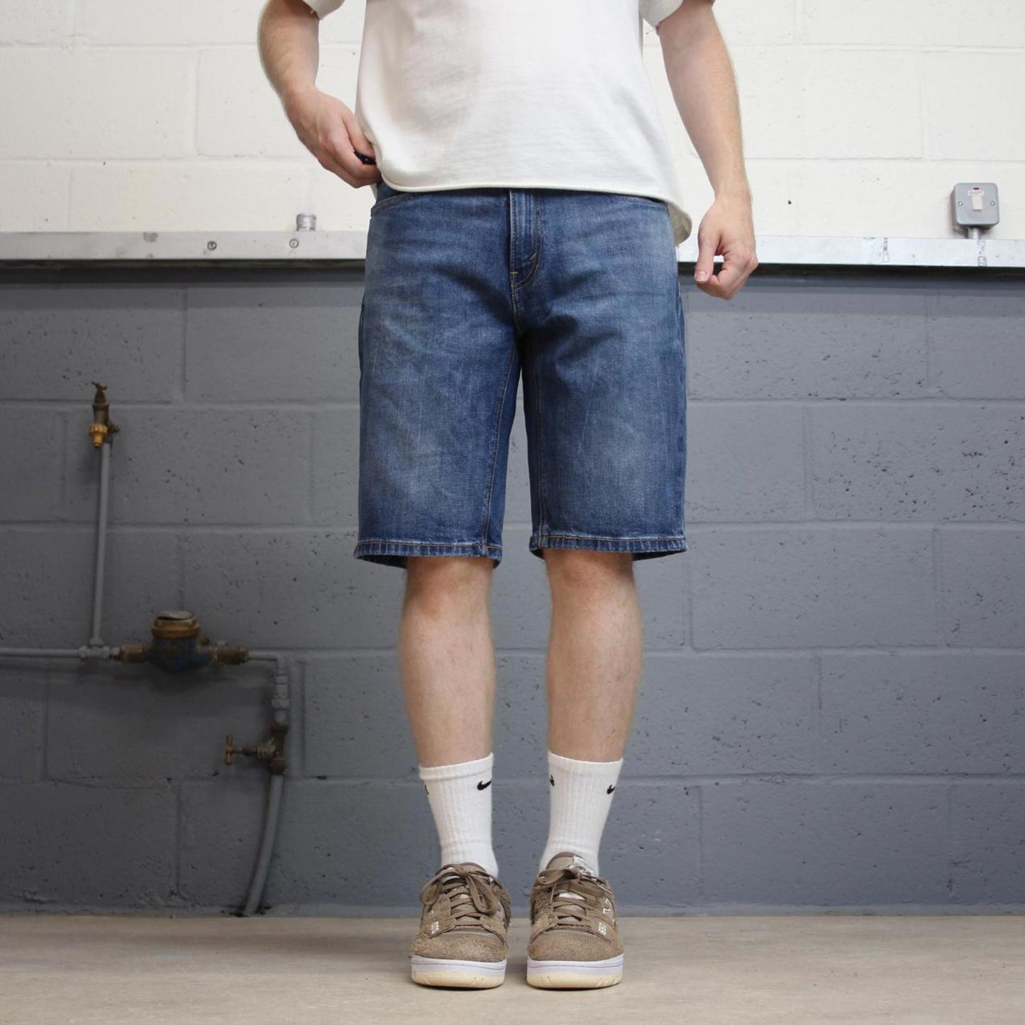 Blue Levis 541 jorts W34