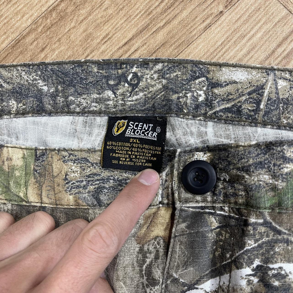 Y2K Realtree camo cargo pants Scent Blocker loose fit camouflage utility combat hunting trousers