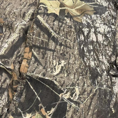 Baggy camo cargo pants brown RedHead Mossy Oak lightweight Rayon floaty camouflage cargos