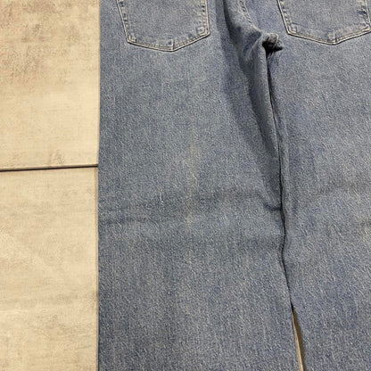 Vintage Wrangler jeans W36L29 blue Wrangler 5 pocket jeans waist patch