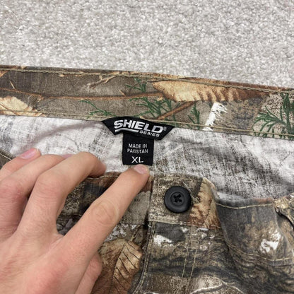 Y2k Realtree camo cargo pants XL brown Loose Shield series camouflage pants