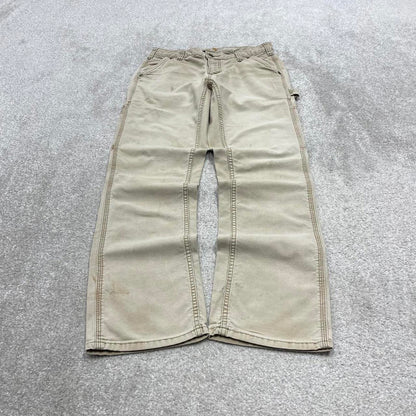 00s Carhartt carpenter jeans women's size 4 short y2k 90s style workwear cargos