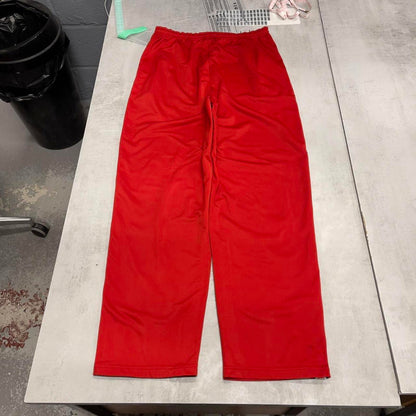 School Of Hard Knocks tracksuit bottoms XL red SOHK 90s style baggy trackies