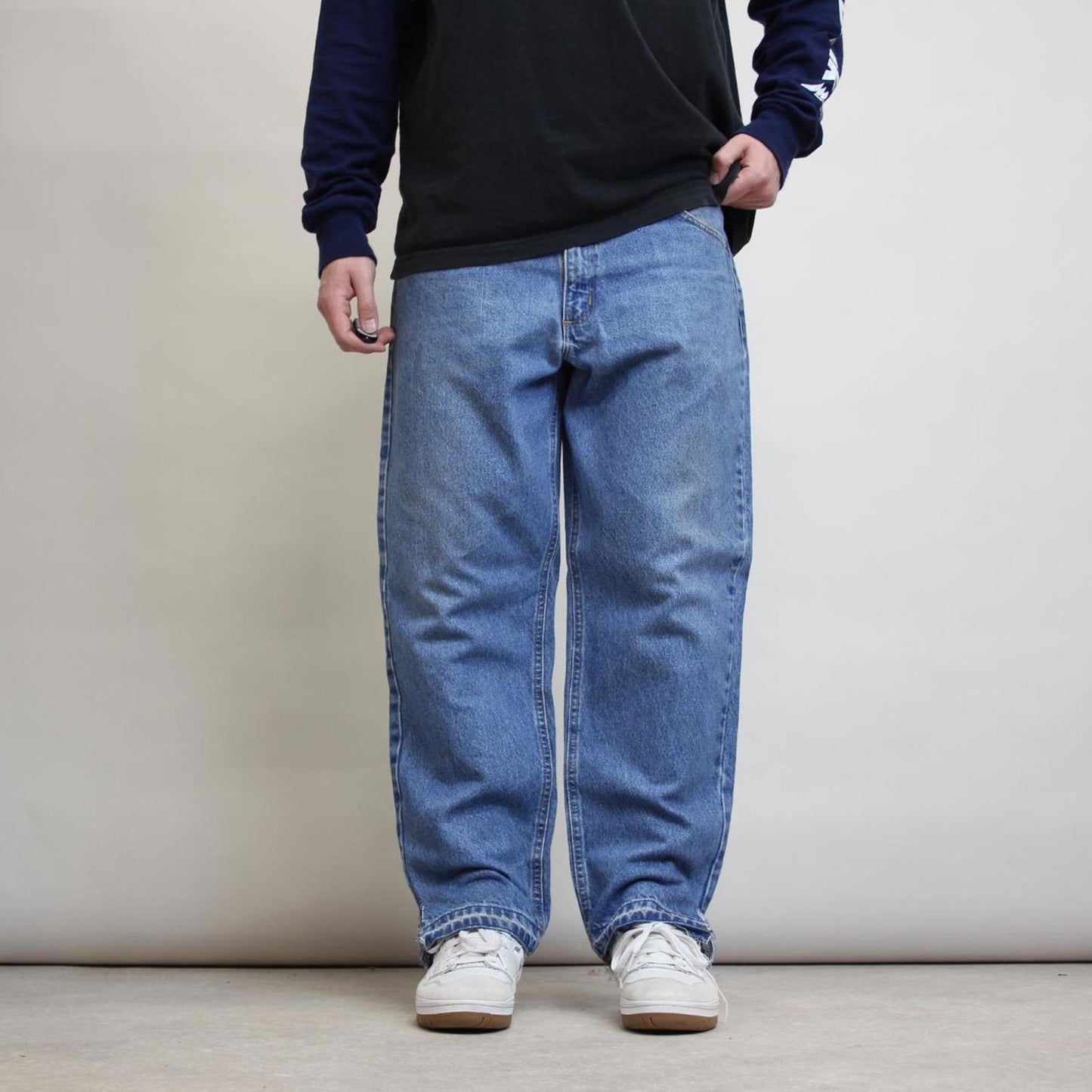 Blue Carhartt jeans W38L29 loose denim 90s style skater jeans