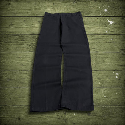 Dickies chino pants black slim fit W30L34 Chino style skate work trousers