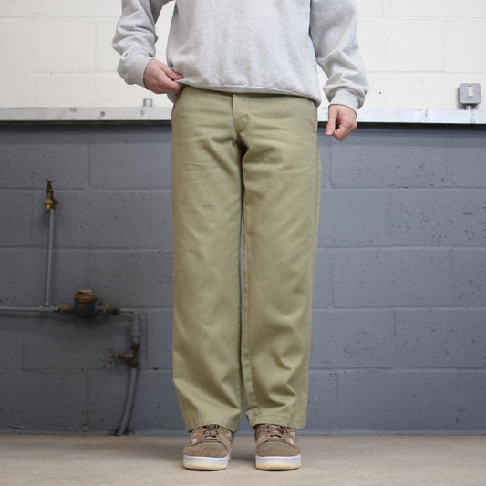 Dickies 874 Pants W32L30 khaki twill chino 90s style skater pants