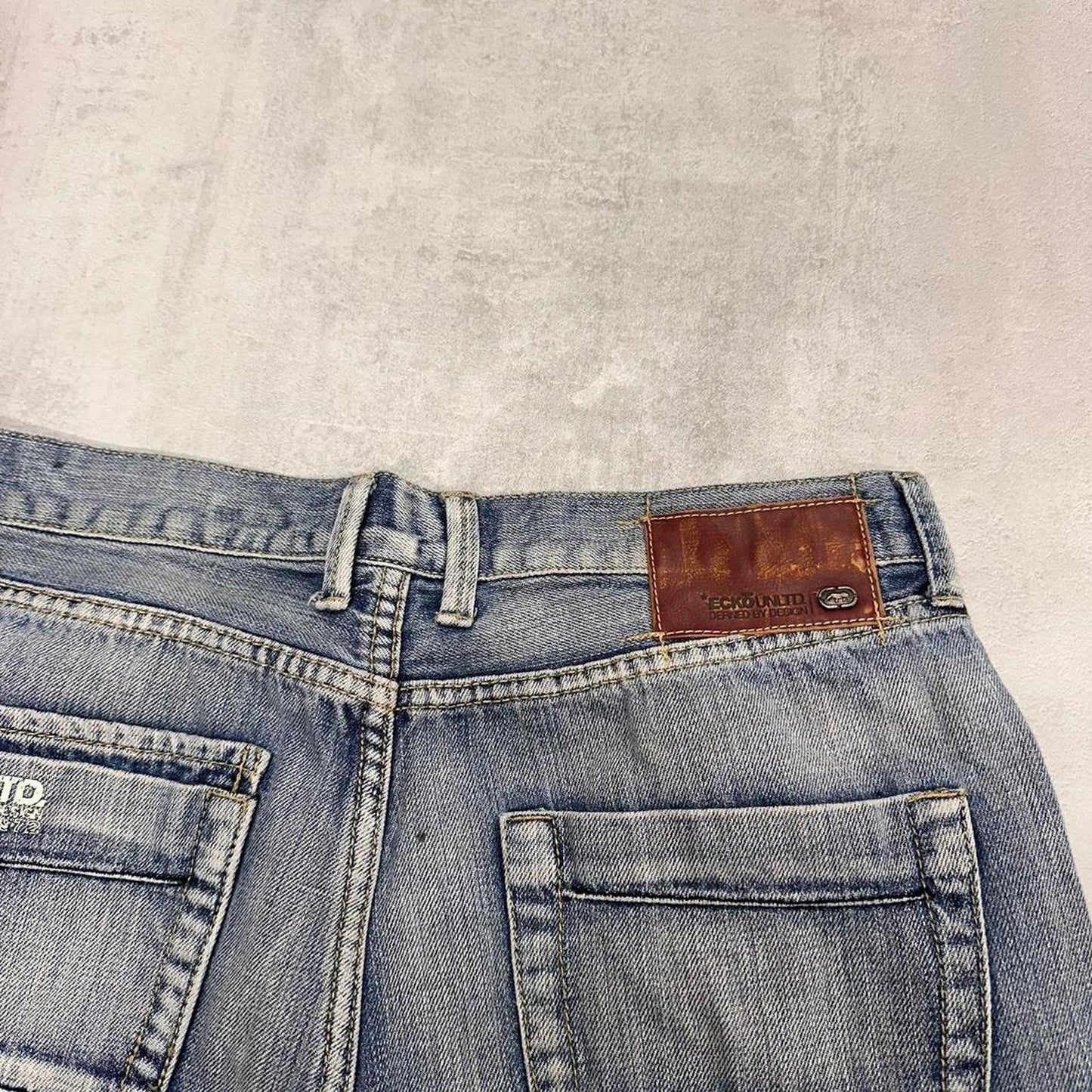 Blue Eckō Unltd jeans W34 L31 denim straight hip hop jeans