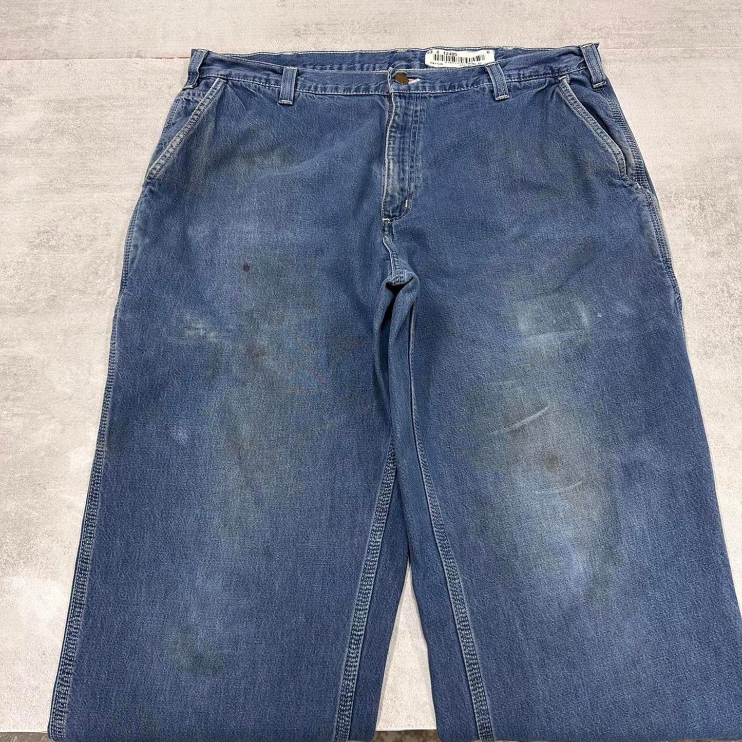 Mens baggy Carhartt carpenter jeans W38 L34