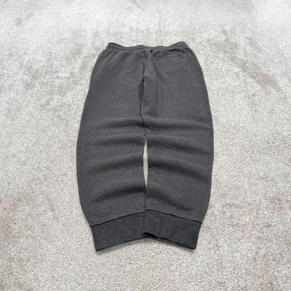 Vintage y2k Reebok sweatpants joggers grey Drawstring jogging bottoms with pockets