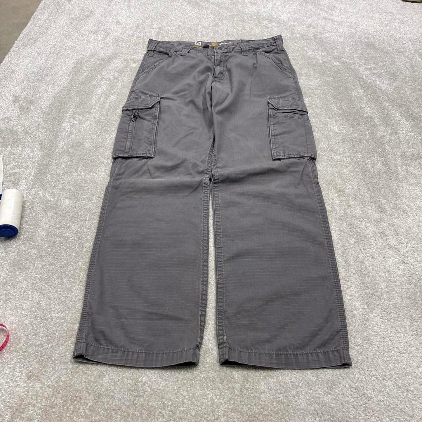 00s Carhartt cargo pants grey W32L30 90s skater style workwear cargos relaxed