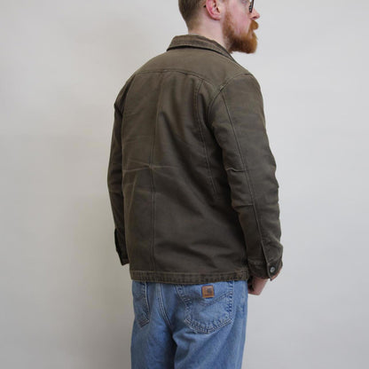Brown Carhartt jacket XL (18-20)