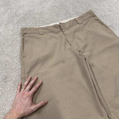 Dickies baggy chino shorts carpenter khaki Chino style skater shorts long wide leg festival