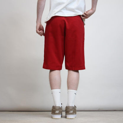 Red Dickies shorts W32