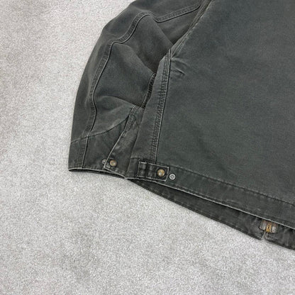 Vintage green Carhartt Detroit jacket Large technical boxy cropped fit J97MOS 90s skater style