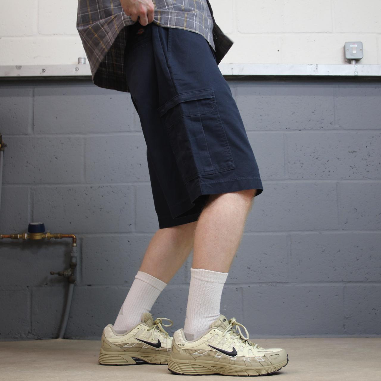 Dickies baggy cargo shorts y2k navy Loose flex chino summer skater shorts