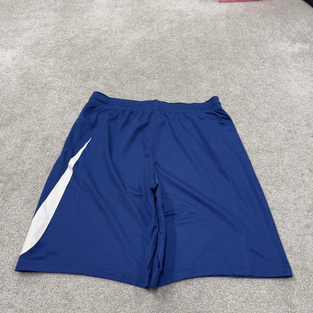 Nike sports shorts y2k Dri-Fit blue Drawstring comfy loose floaty summer gym shorts