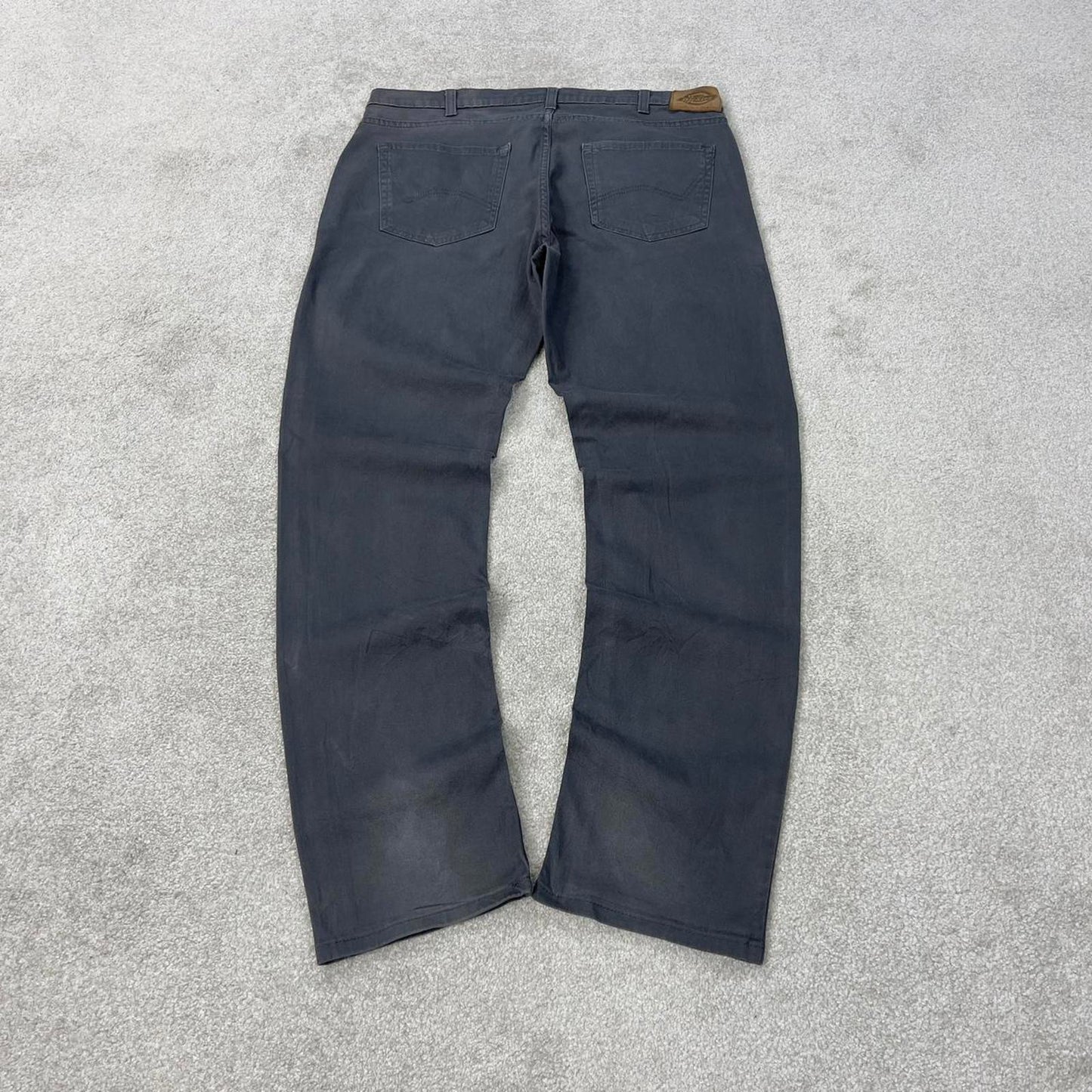 Grey Dickies pants W36L32 athletic fit 5 pocket chino skate style pants
