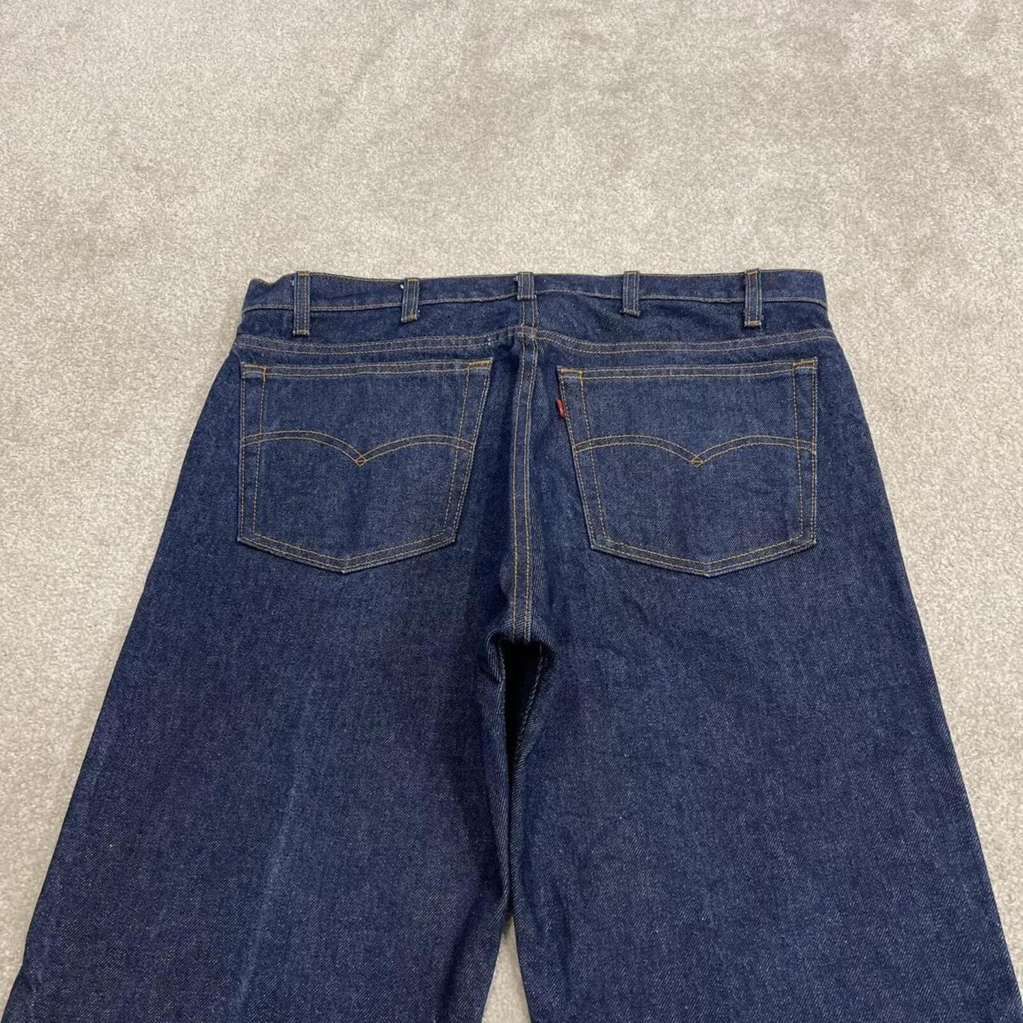 Vintage Levi’s 505 straight fit jeans blue Y2k 100% cotton denim pants red tab logo