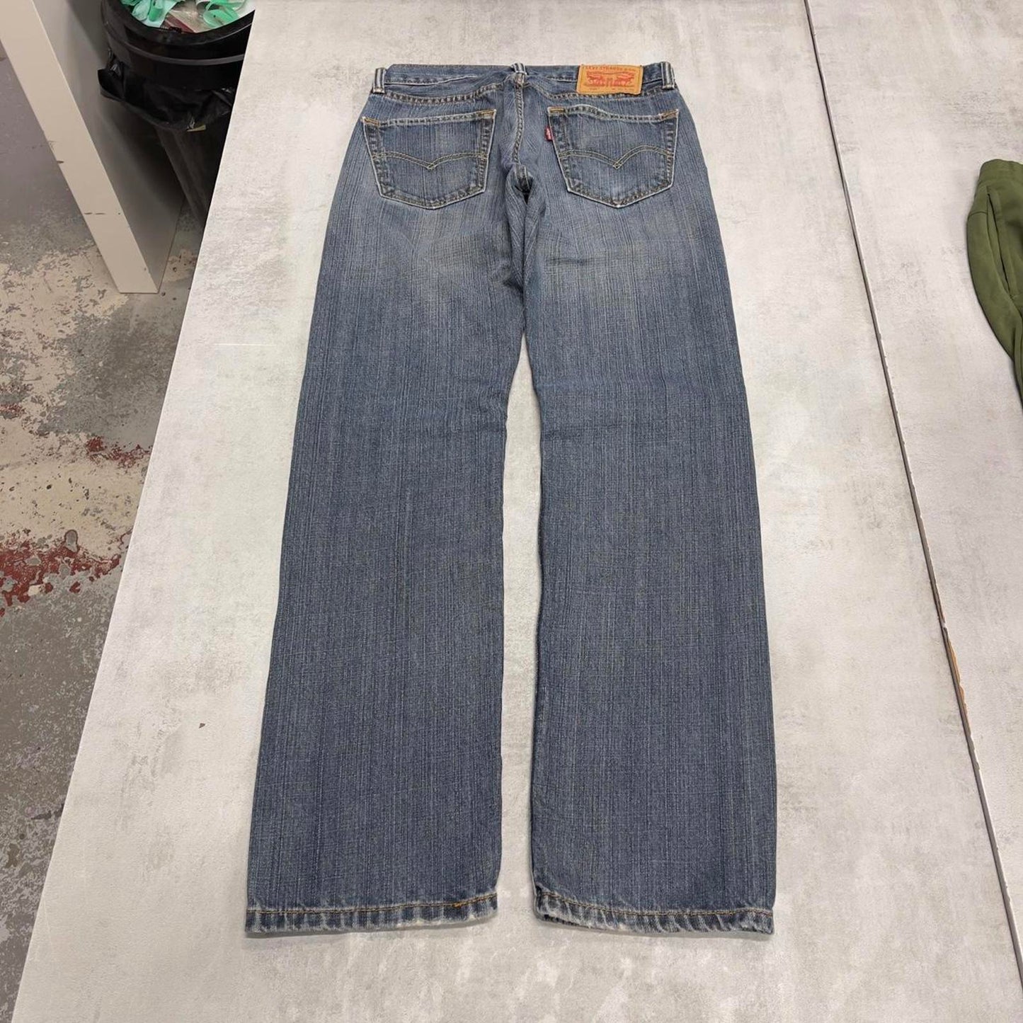 Blue Levis 505 jeans W30L32 90s style denim jeans red tab logo