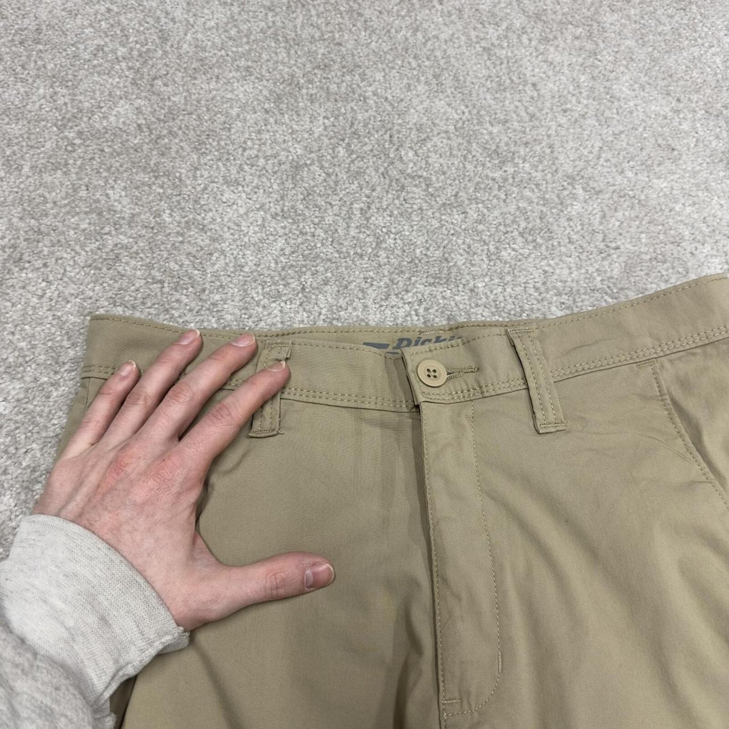 Dickies Y2k carpenter shorts beige chino skater style cargo shorts summer festival