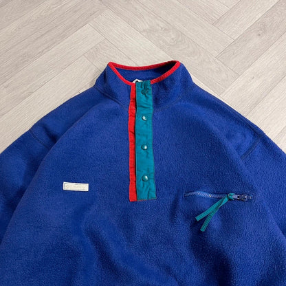 Vintage Y2K snap t Columbia fleece purple men’s medium boxy autumn pullover
