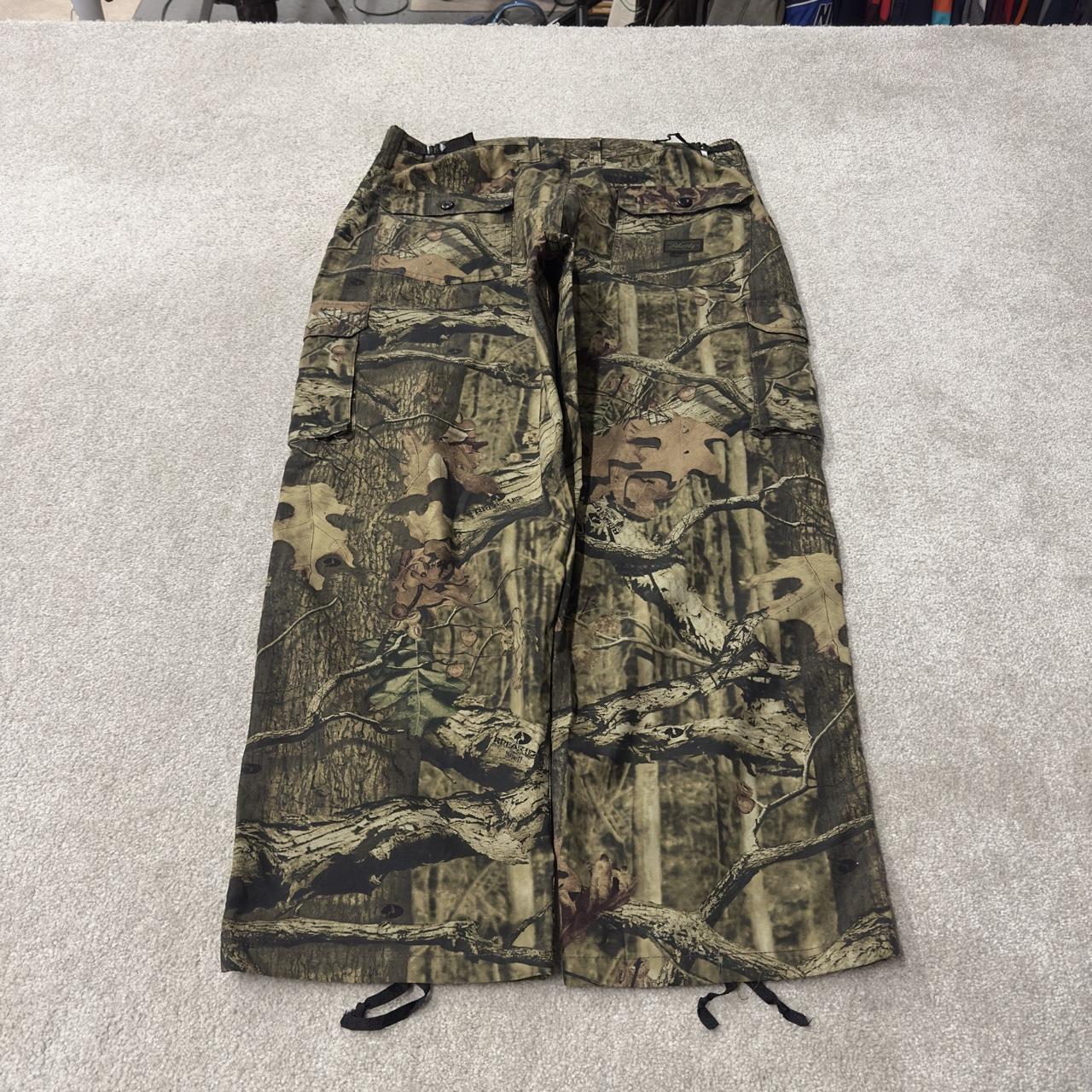 Liberty baggy camo cargo pants y2k khaki Loose fit Realtree camouflage hunting utility cargos