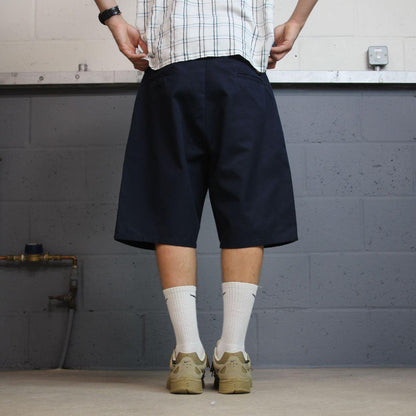 Dickies chino shorts loose leg navy Twill chino loose skater style shorts