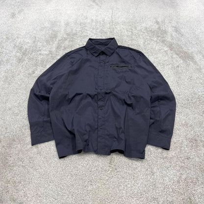 Y2K Oakley lightweight technical shirt navy