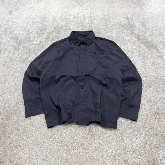 Y2K Oakley lightweight technical shirt navy