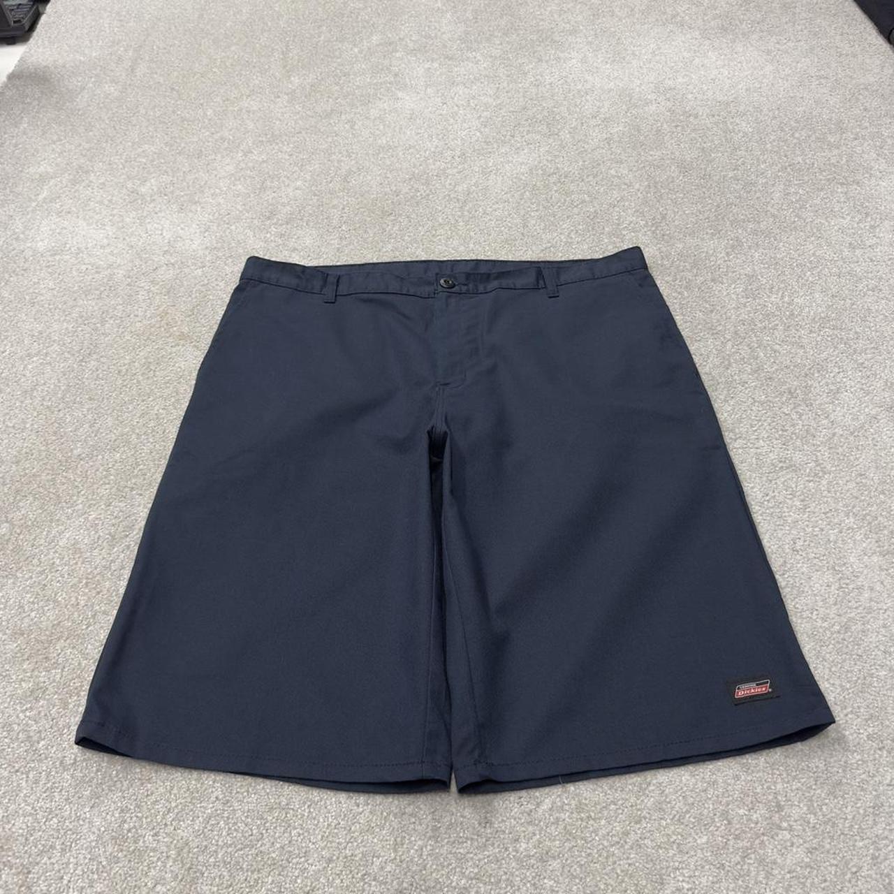 Dickies carpenter chino shorts blue Loose long leg skater / surf shorts festival