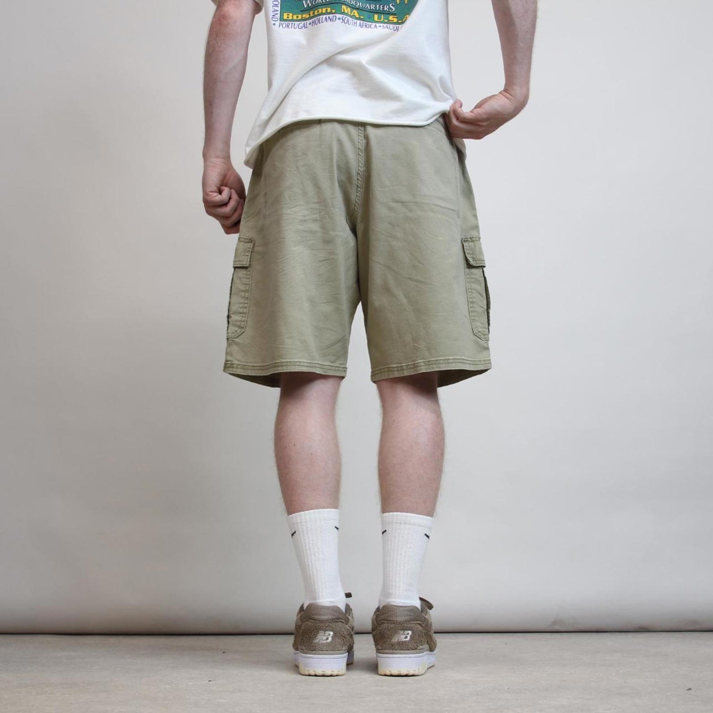 Mens Baggy Wrangler Cargo Shorts W36