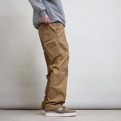 Tan Duluth trading carpenter jeans W36L32 slim fit cargo skater style pants